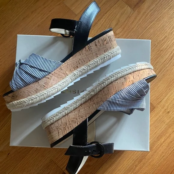 Marc Fisher Striped Espadrilles - Picture 2 of 3